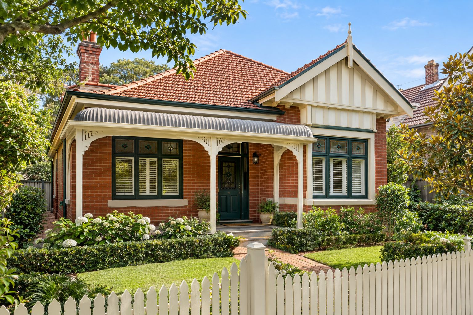 Heritage Federation home with fresh paintwork